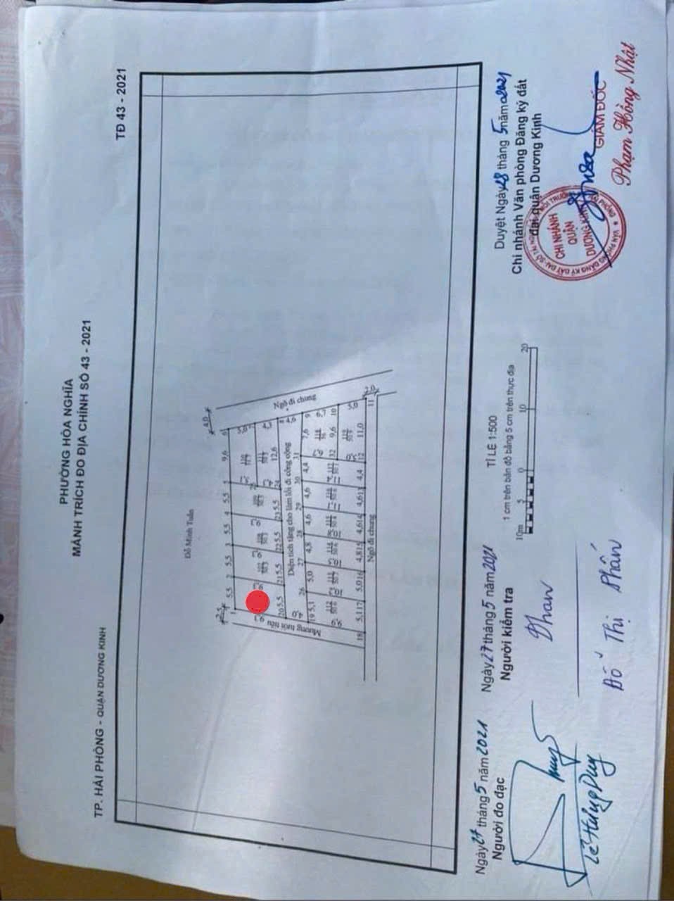  HƠN 7XX TRIỆU  ĐẤT ĐẸP HÒA NGHĨA – DƯƠNG KINH  CÁCH PHẠM VĂN ĐỒNG 300M  THANH KHOẢN CAO  ZALO 0567 222 555 