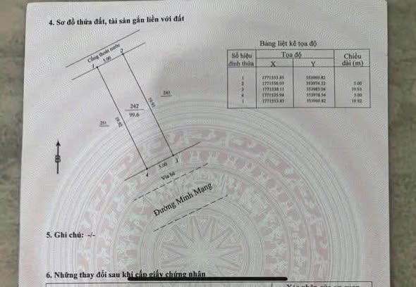  Cần bán cặp Minh Mạng vip 1 khu biển Sơn Thủy. LH 0905233234 