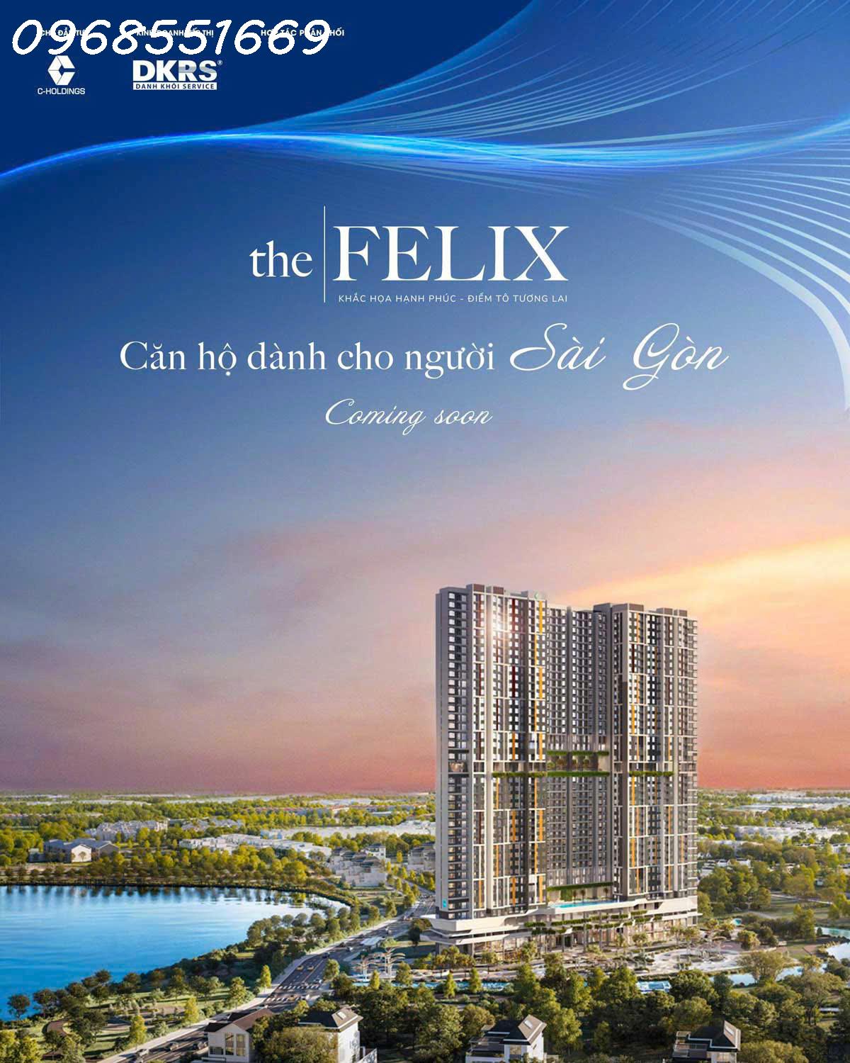  Bán căn hộ chung cư The Felix Thuận An, vị trí đẹp, DT 85m2, 3PN, 3,6 tỷ 