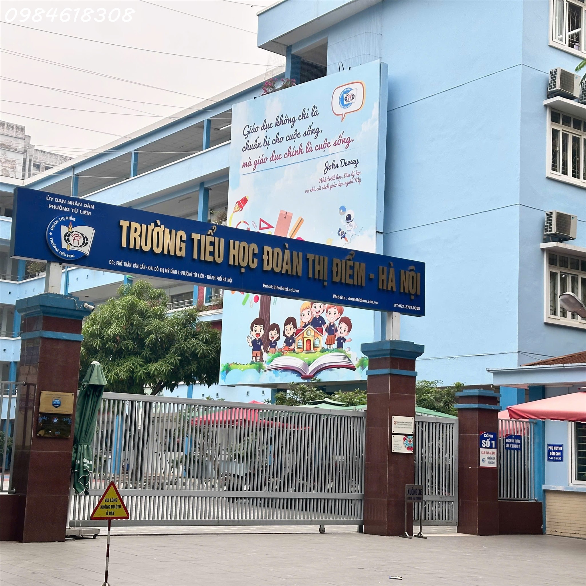  Bán biệt thự KDT Mỹ Đình 2 gần cấp 1 Đoàn Thị Điểm chủ thiện trí gặp là chốt 