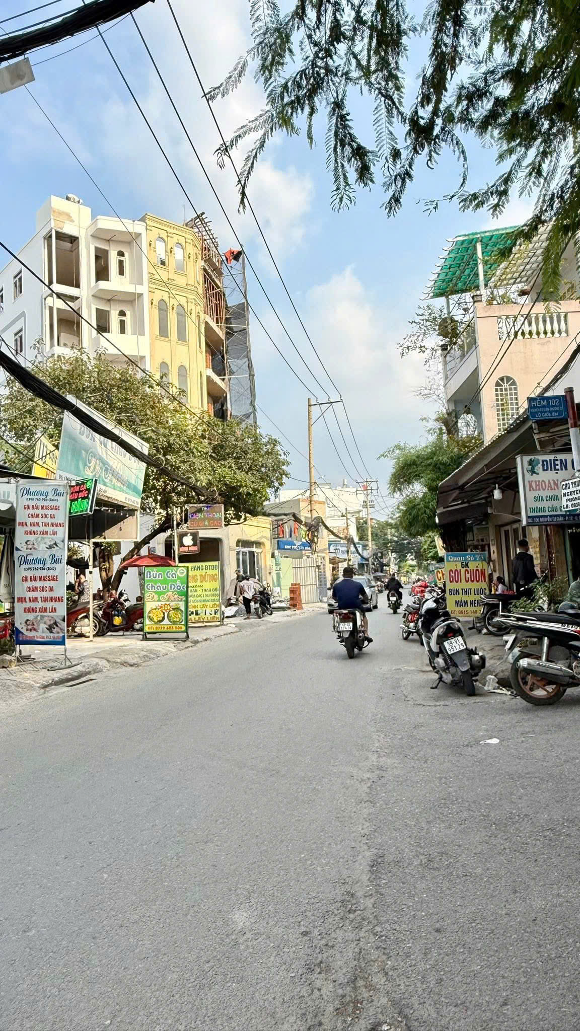  Bán nhà Mặt tiền Nguyễn Tư Giản - gần Emart Phan Huy Ích, 4,1x14m, Cấp 4- tiện xây, 7,5 tỷ. 