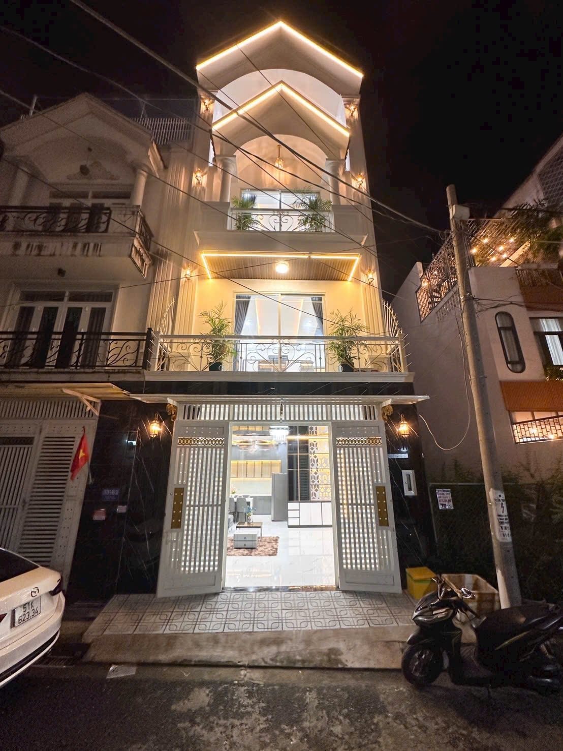  Khu Vip 1979 Huỳnh Thị Đồng Nhà Đồng Bộ Cao Tầng . Thị Trấn Nhà Bè.Hẻm Xe Hơi 7m 