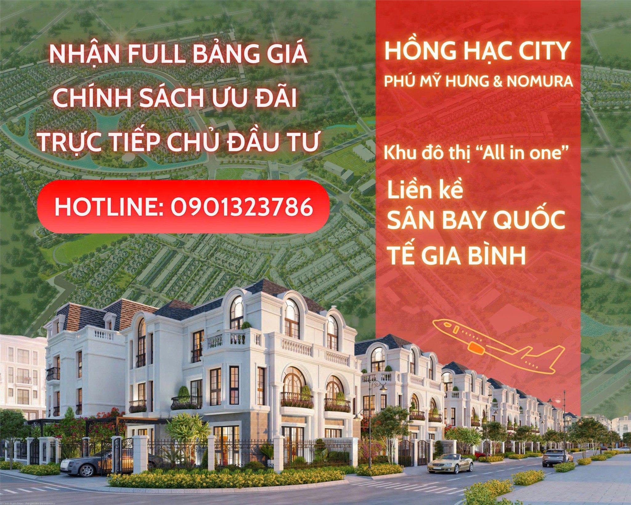  MỞ BÁN SHOPHOUSE HỒNG HẠC CITY PHÚ MỸ HƯNG 0901323786 
