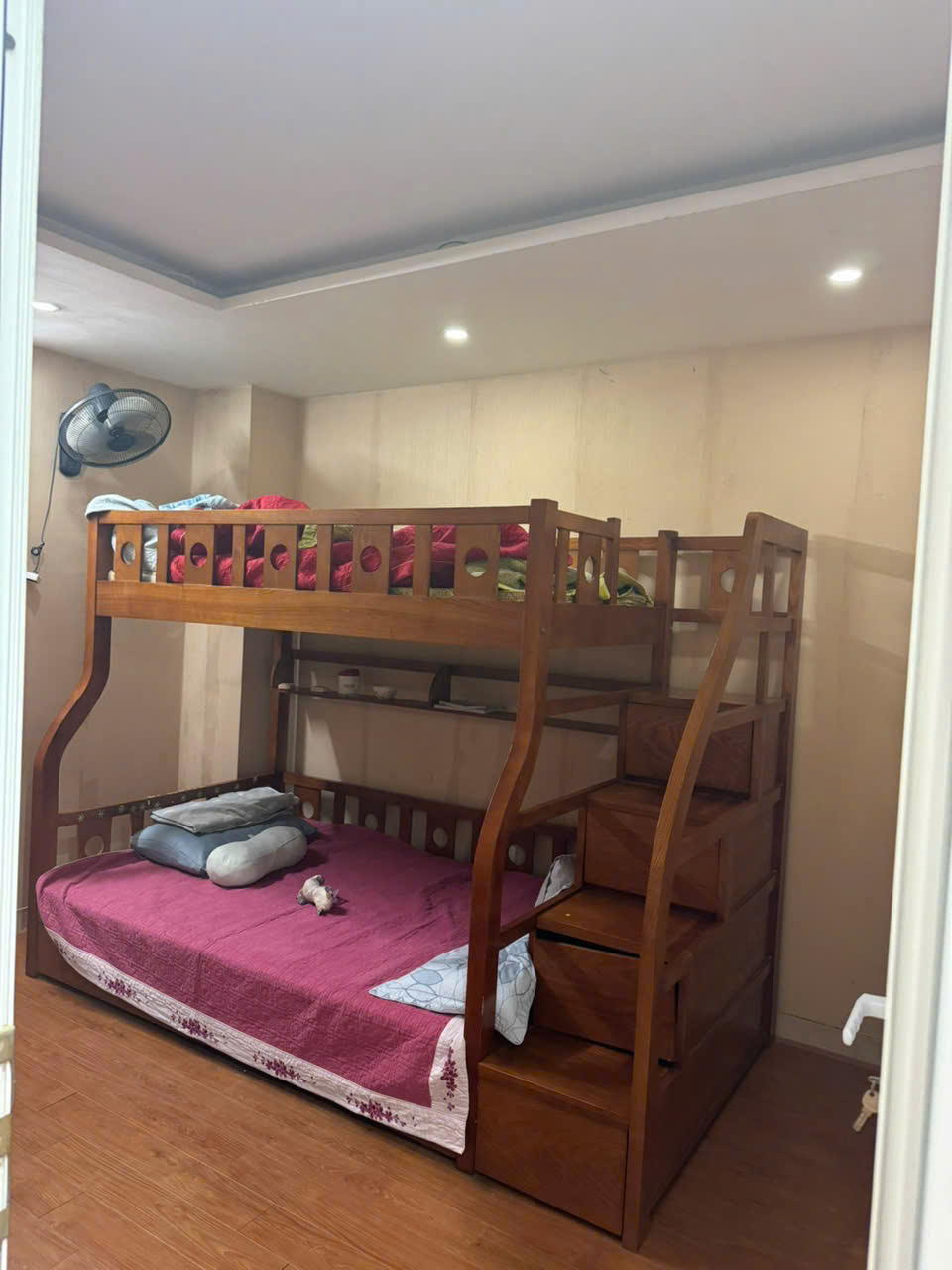  CHÍNH CHỦ CHO THUÊ – CĂN HỘ 2PN 63m² BA ĐÌNH  TẦNG 7 – 2 MẶT THOÁNG  FULL NỘI THẤT GỖ 