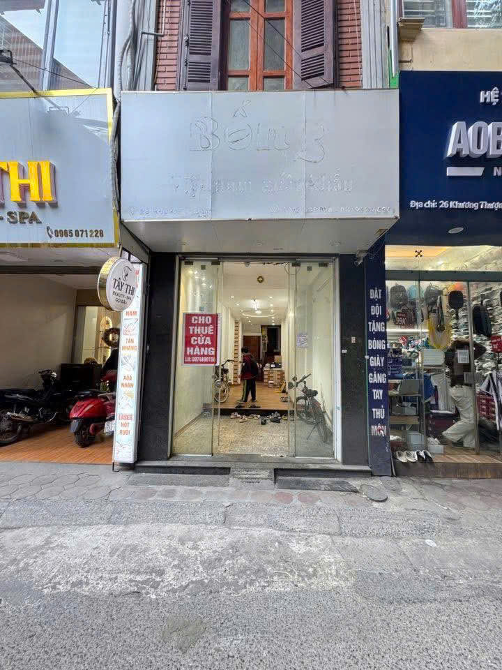  CHÍNH CHỦ CHO THUÊ MẶT BẰNG KINH DOANH – PHỐ KHƯƠNG THƯỢNG, ĐỐNG ĐA, HN 
