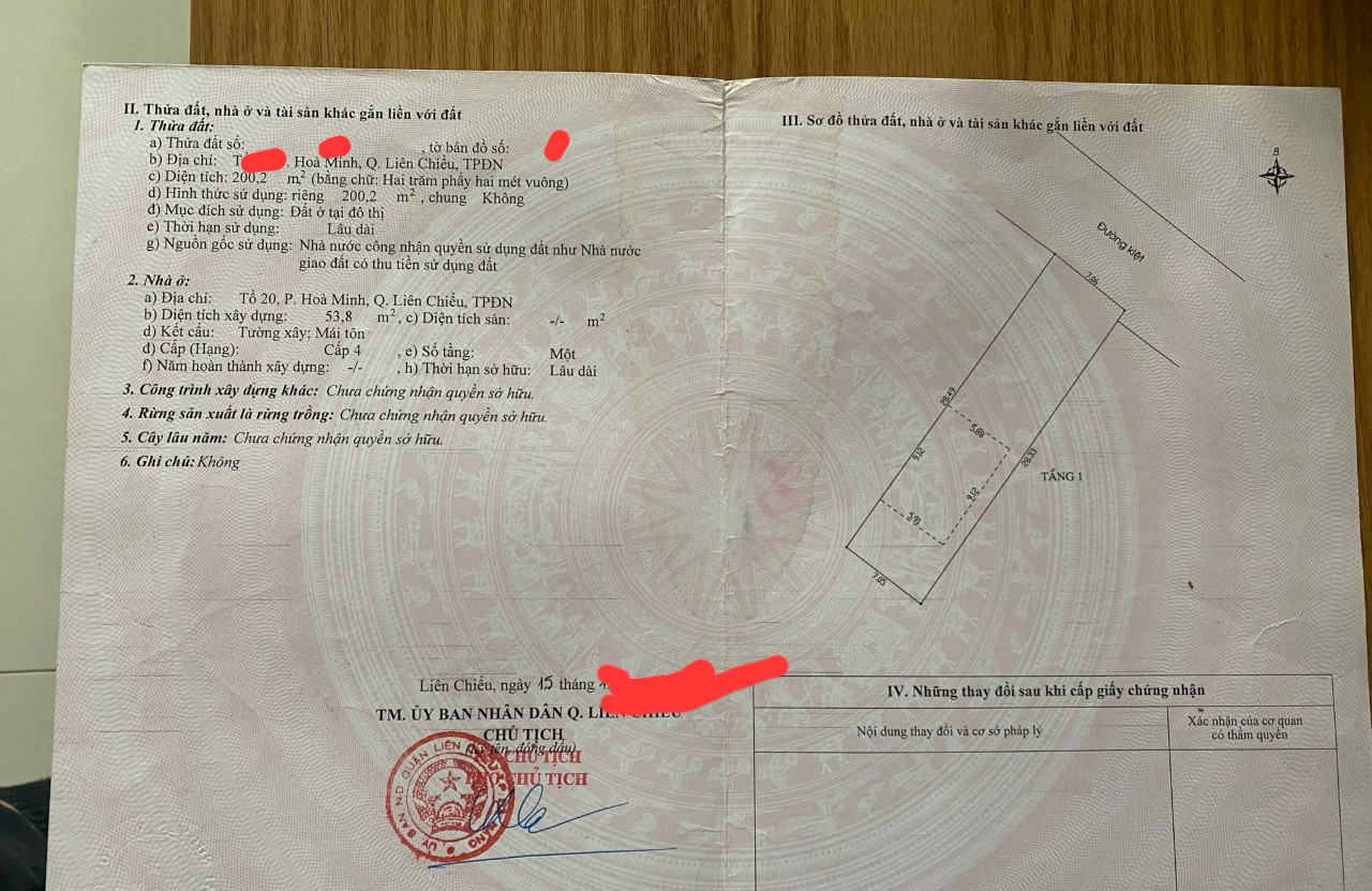  ????????Bán dãy trọ kiệt Ô TÔ rộng 6m Nguyễn Chánh, Liên Chiểu, Đà Nẵng 