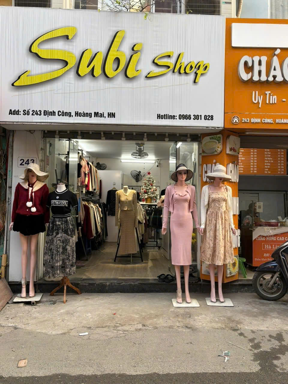  SANG NHƯỢNG SHOP QUẦN ÁO – PHỐ ĐỊNH CÔNG, HOÀNG MAI, HÀ NỘI 