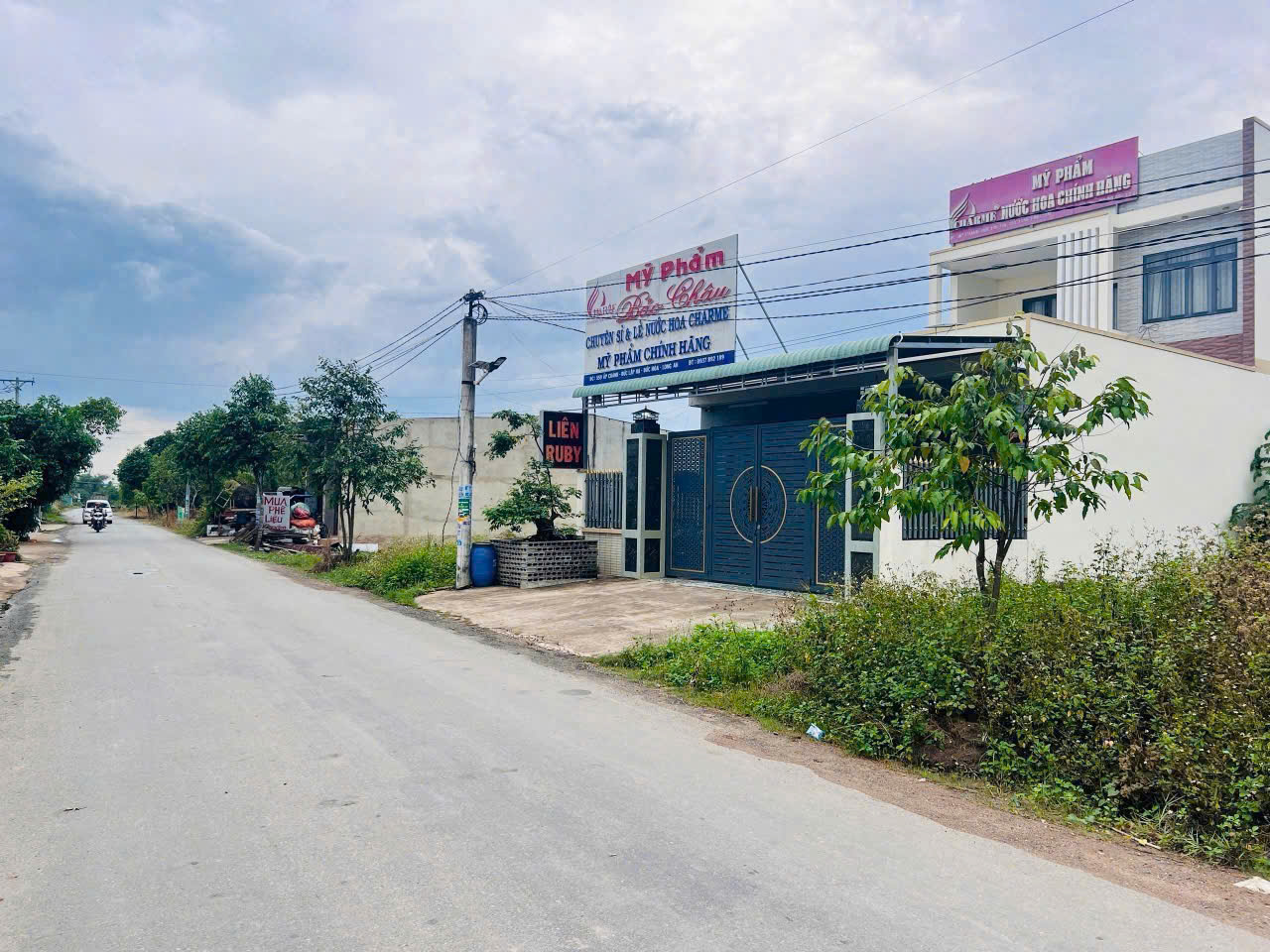  ???? BÁN NHÀ MẶT TIỀN ĐƯỜNG NHỰA – BÀU SEN, ĐỨC HÒA, LONG AN ???? 