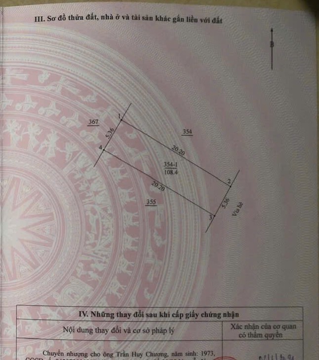  chính chủ bán đất dịch vụ 5.5 Trạm Trôi, 108,4m² – mặt tiền 5,36m.Lô đất đẹp hơn Hoa hậu 
