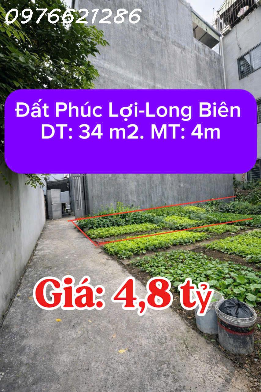  Bán lô đất hàng hiếm Phúc Lợi – Long Biên – 35m² – MT 4m – giá chỉ 4,8 tỷ – ô tô cách 50m – gần Ecohome Phúc Lợi 