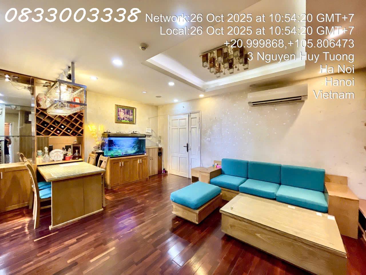  Cho THUÊ VÀO Ở LUÔN tại HAPULICO COMPLEX, Thanh Xuân, Hà Nội - căn 3Pn 100m² full đồ 