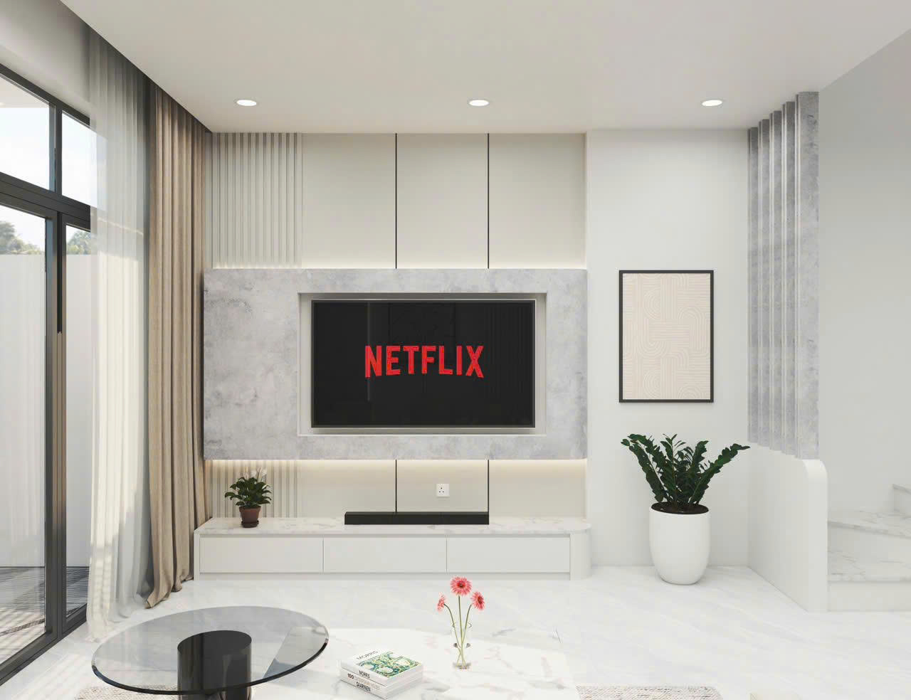  Nhà đẹp 2 tầng 2 mặt tiền hẻm ô tô Hải Đức – Full nội thất – Giá 4,5 tỷ 