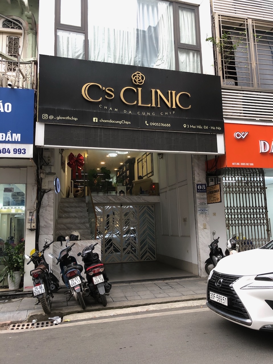  CHO THUÊ NHÀ TẦNG 2 – 3 – 4 MẶT PHỐ MAI HẮC ĐẾ, HAI BÀ TRƯNG 