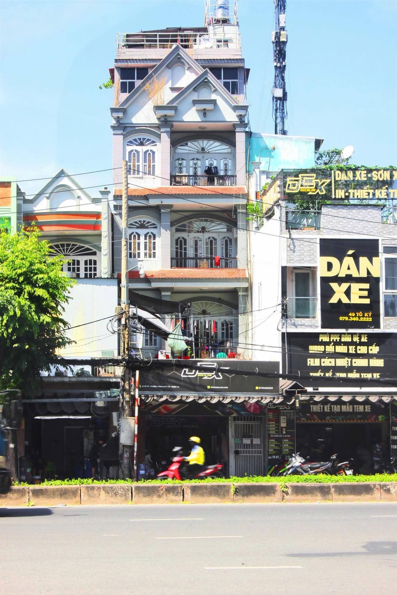  Bán nhà mặt tiền 5 lầu 6x20m giá 13,7 tỷ Đường Tô Ký 