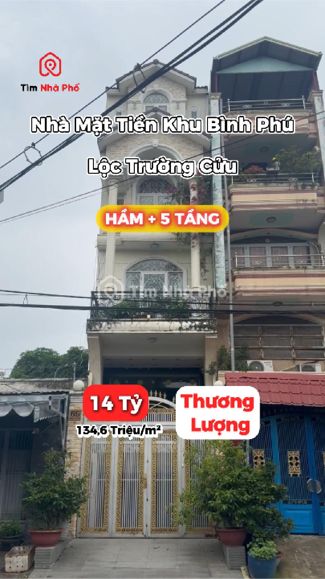  ????Nhà Đẹp Hầm 5 Tầng Bình Phú Q6 - Hạ Giá Chỉ 13.3 Tỷ - Tìm Nhà Phố 