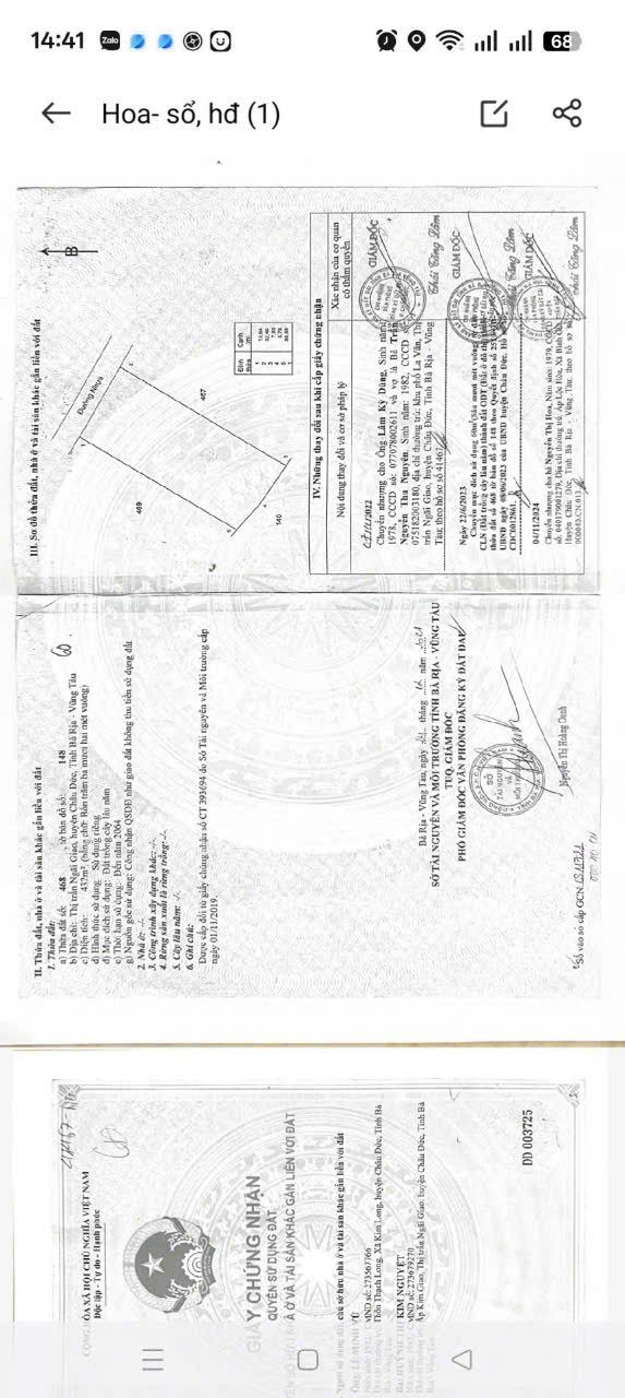  Miếng đất em chính chủ muốn bán , ngãi giao châu đức 