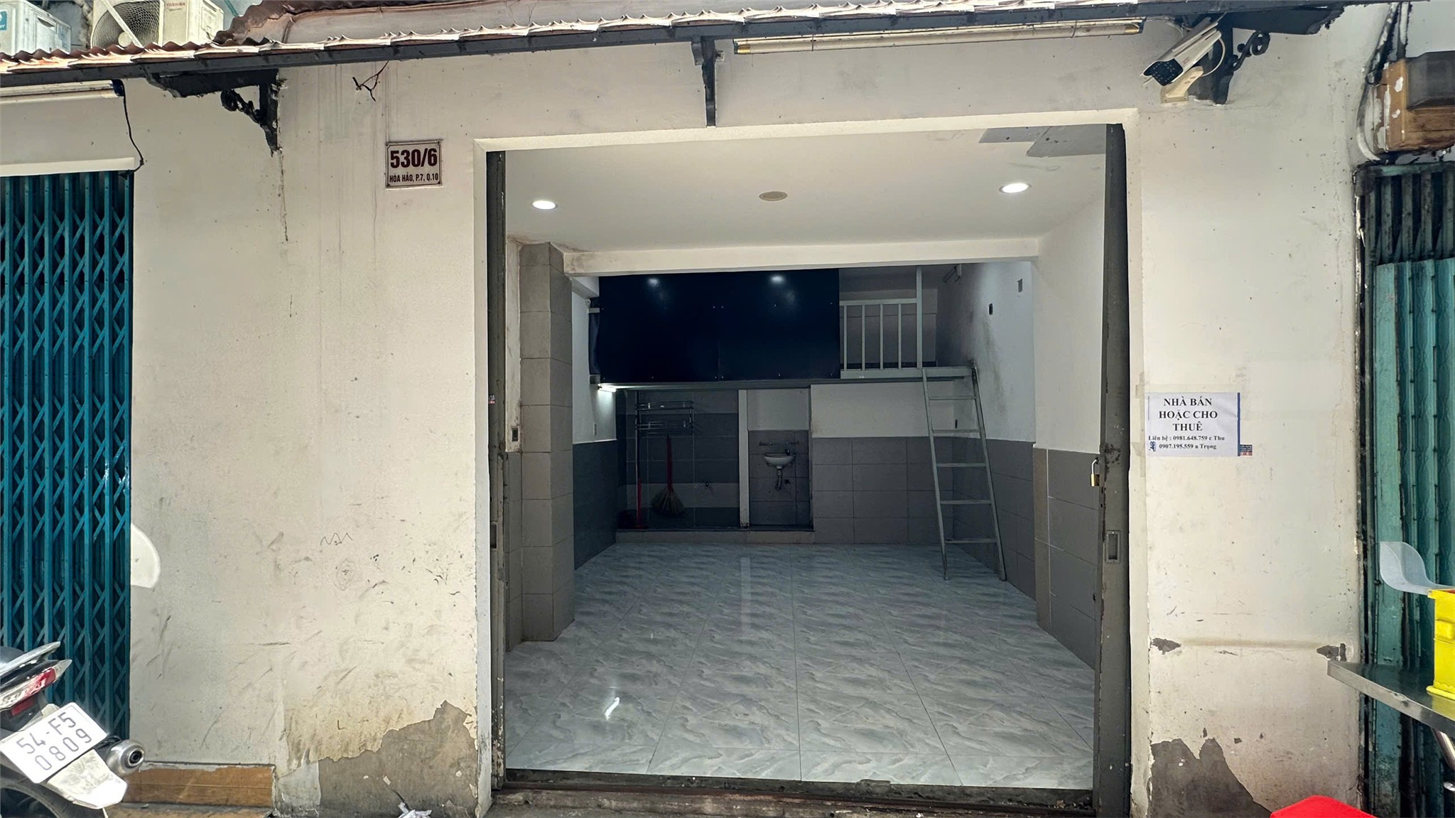  MẶT BẰNG ĐẸP – GIÁ TỐT  – CHÍNH CHỦ CẦN CHO THUÊ TẠI 530/6 Hoà Hảo, Phường 7 