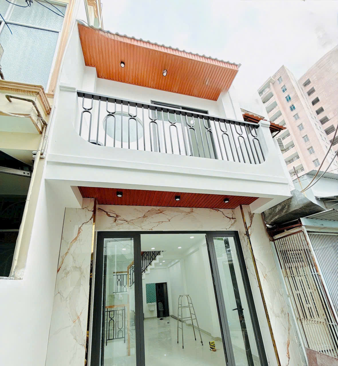  Nhà 3.6x10m xây mới 100% hẻm Hưng Phú P9Q8 