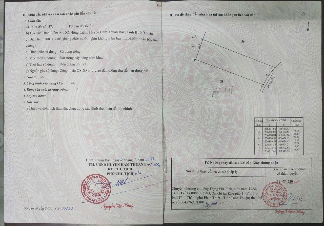  BÁN ĐẤT TRỒNG THANH LONG – GIÁ TỐT TẠI BÌNH THUẬN 