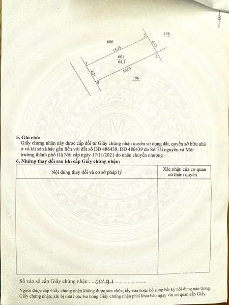 64m đất đường thông oto La Thạch - Phương Đỉnh - Đan Phượng - Hà Nội 