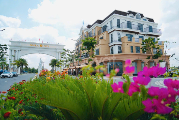  SHOPHOUSE AGORA CITY – TÀI SẢN THƯƠNG MẠI ĐÓN ĐẦU DÒNG TIỀN 120m2 TT chỉ 990 triệu. DUY 0765567826 