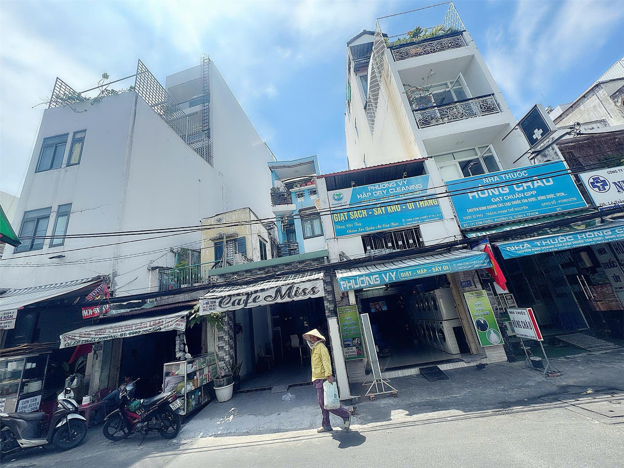  BÁN NHÀ 4 TẦNG - MẶT TIỀN KINH DOANH SIÊU ĐỈNH ĐƯỜNG XÓM CHIẾU, QUẬN 4 -GIANG GIANG: 093.86.76.685 