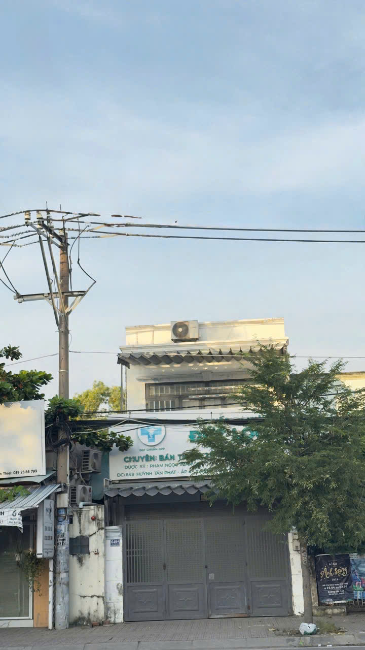  CHO THUÊ NHÀ MẶT TIỀN HUỲNH TẤN PHÁT – NHÀ BÈ 