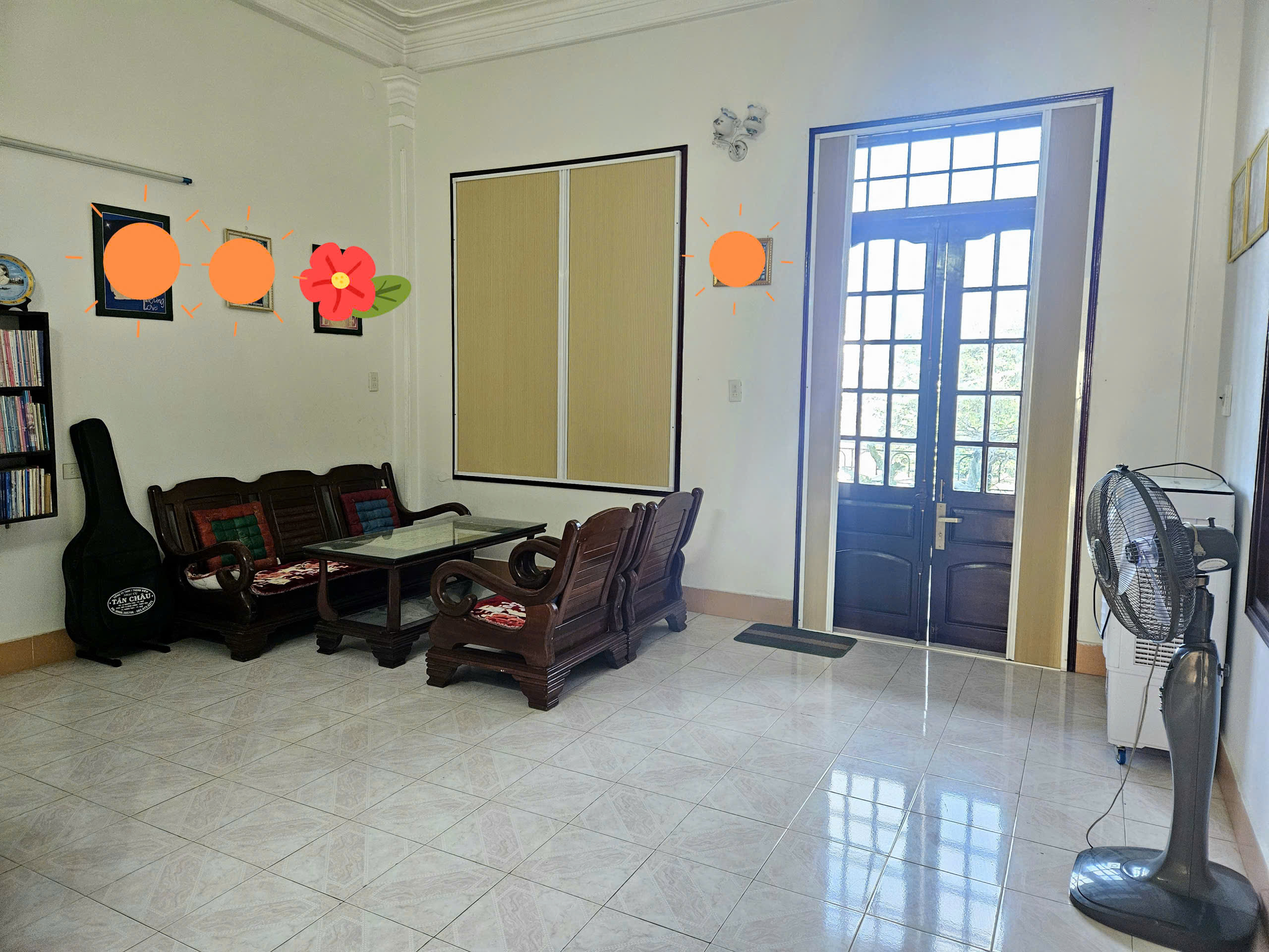  ????Bán Nhà 2 tầng Mặt tiền đường Lê Đại Hành - Sát ngay chợ Tây Lộc 