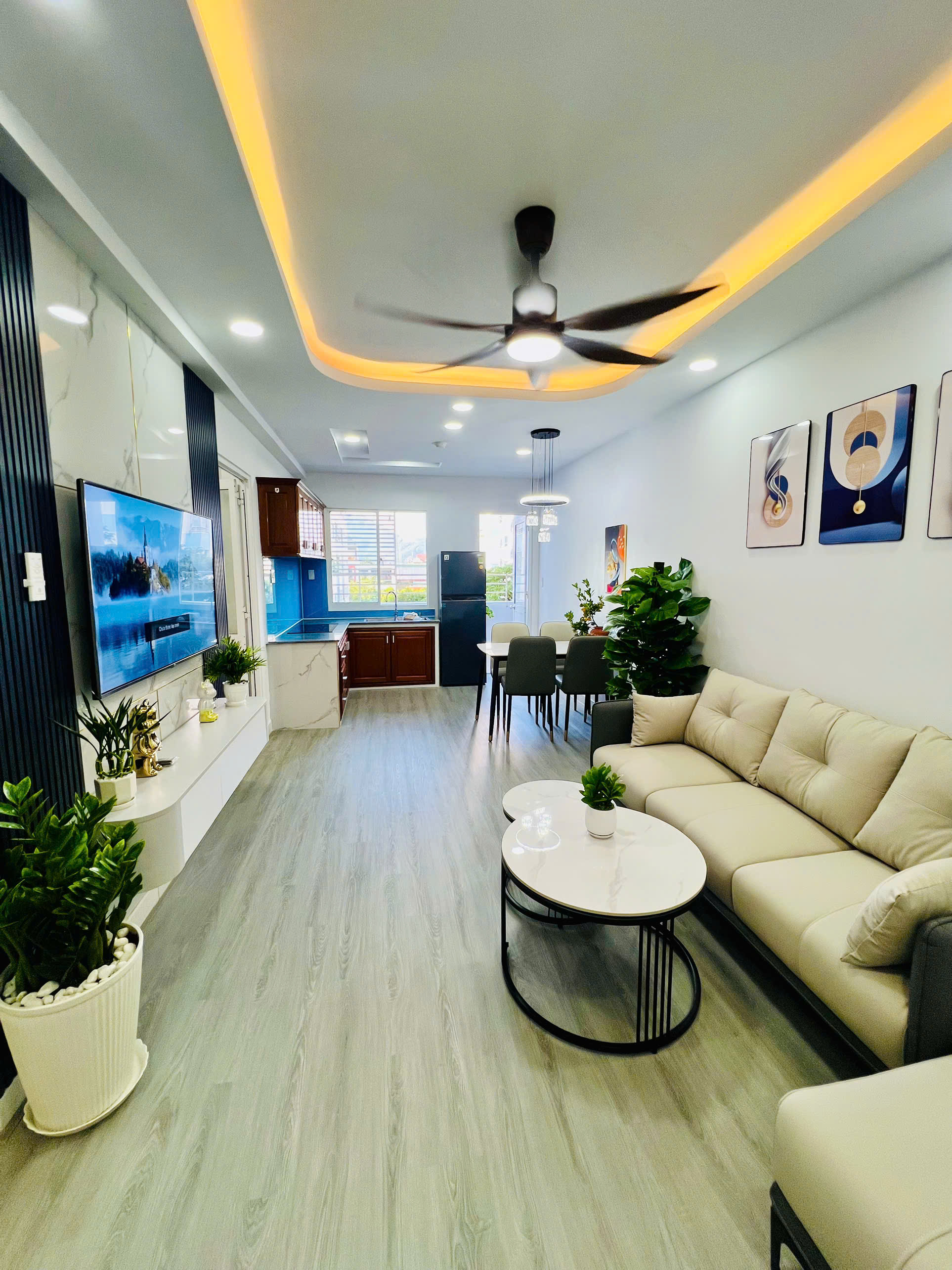  Bán căn hộ ct6 - Vĩnh Điềm Trung.  ( Tầng 3 ) Diện tích: 50m2  Giá bán: 2ty130 ( bớt lộc ) lh e Trinh Số chứng chỉ: KH - 25.000576 