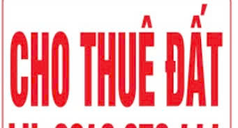  CHÍNH CHỦ CẦN CHO THUÊ ĐẤT TRỐNG –P. HÒA XUÂN, CẨM LỆ, ĐÀ NẴNG 