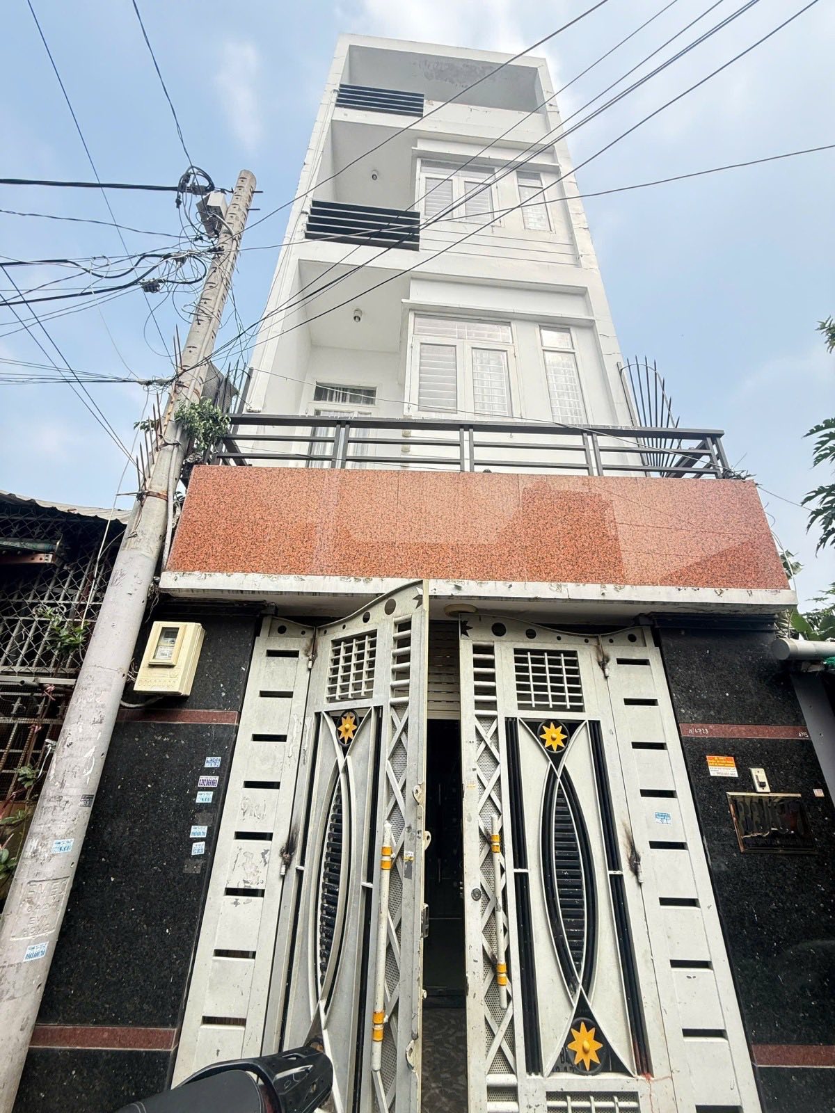  BÁN NHÀ 4 TẦNG – HXH – GẦN HIỆP THÀNH CITY – LÂM THỊ HỐ, QUẬN 12. 