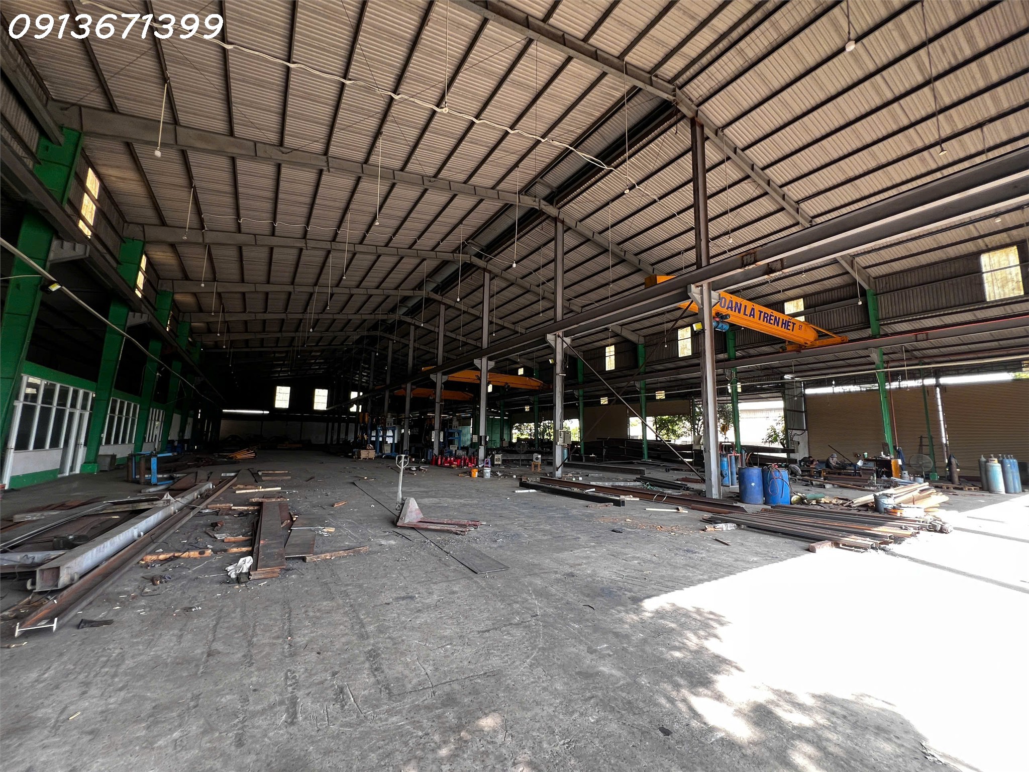  Nhà xưởng cho thuê tại Bến Cát Bình Dương 3.200m² – sân cont rộng, điện 250KVA 