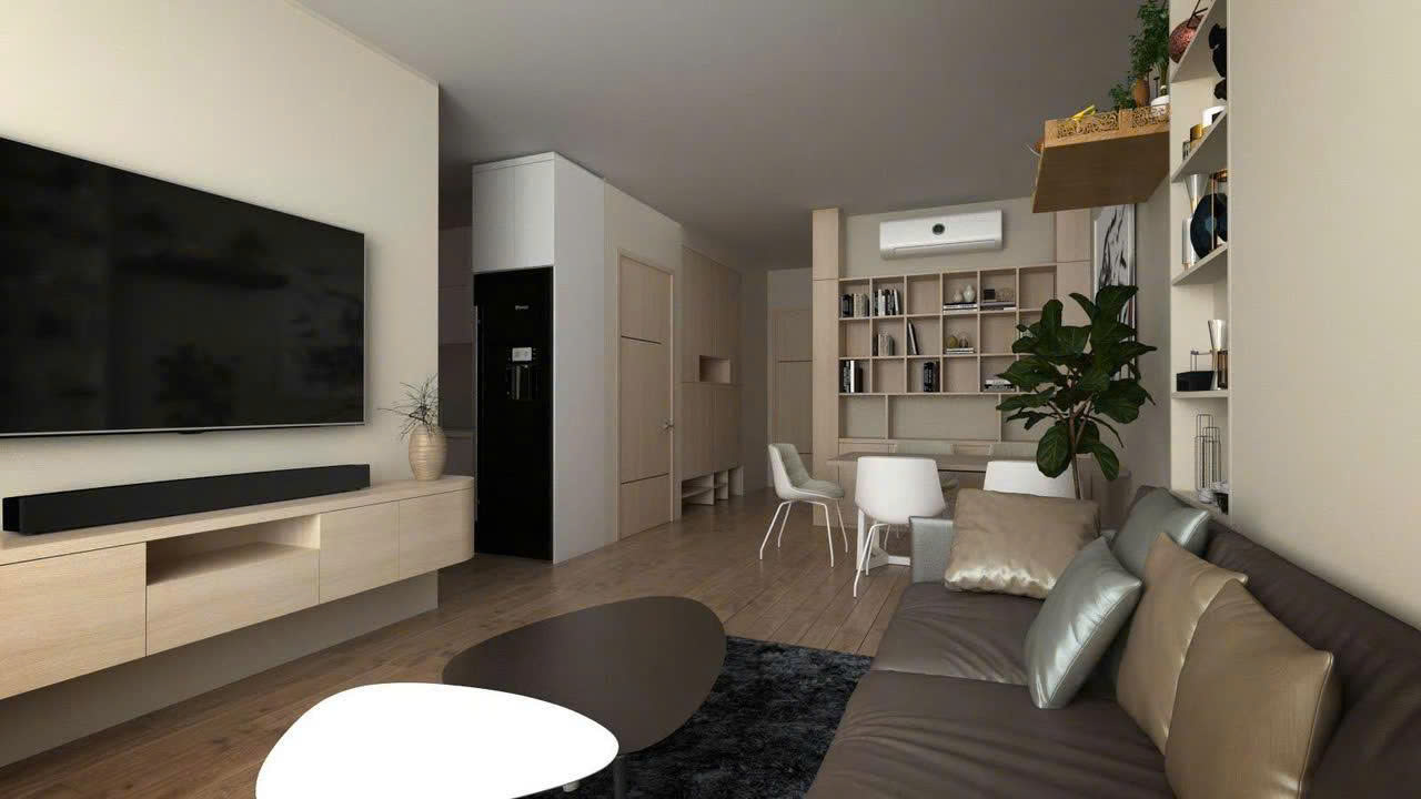  CHÍNH CHỦ CHO THUÊ CĂN HỘ 2PN – TRINITY TOWER, HỒ MỄ TRÌ 