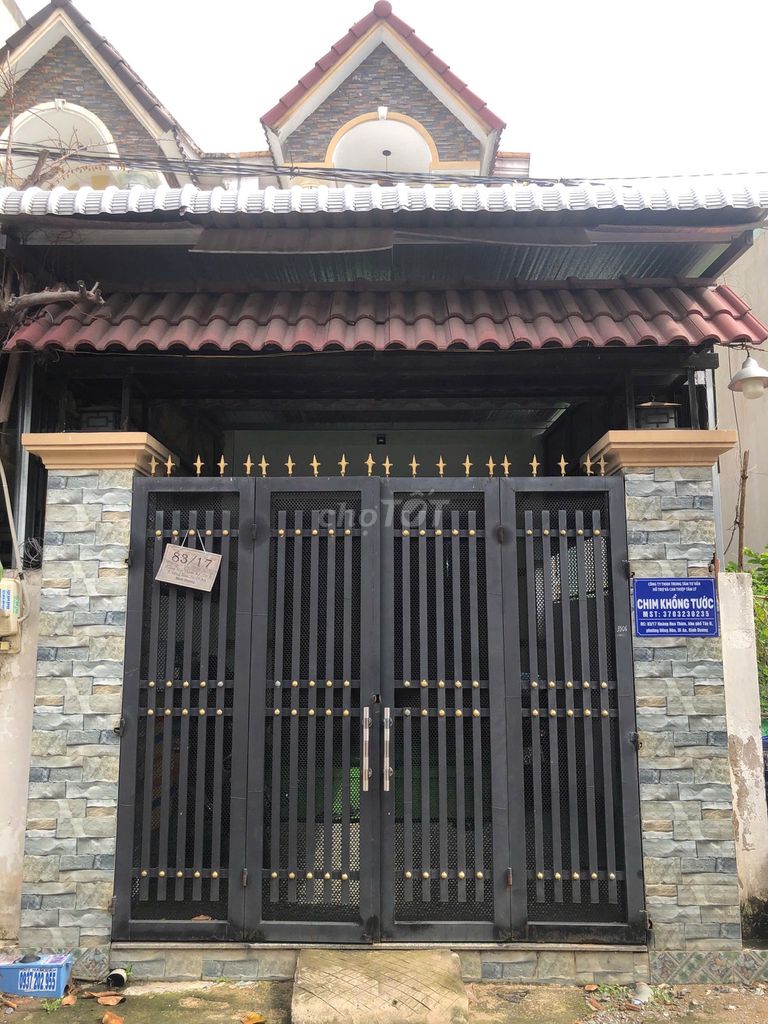  NHÀ CHÍNH CHỦ CHO THUÊ – NHÀ MỚI, RỘNG RÃI – HOÀNG HOA THÁM, DĨ AN 