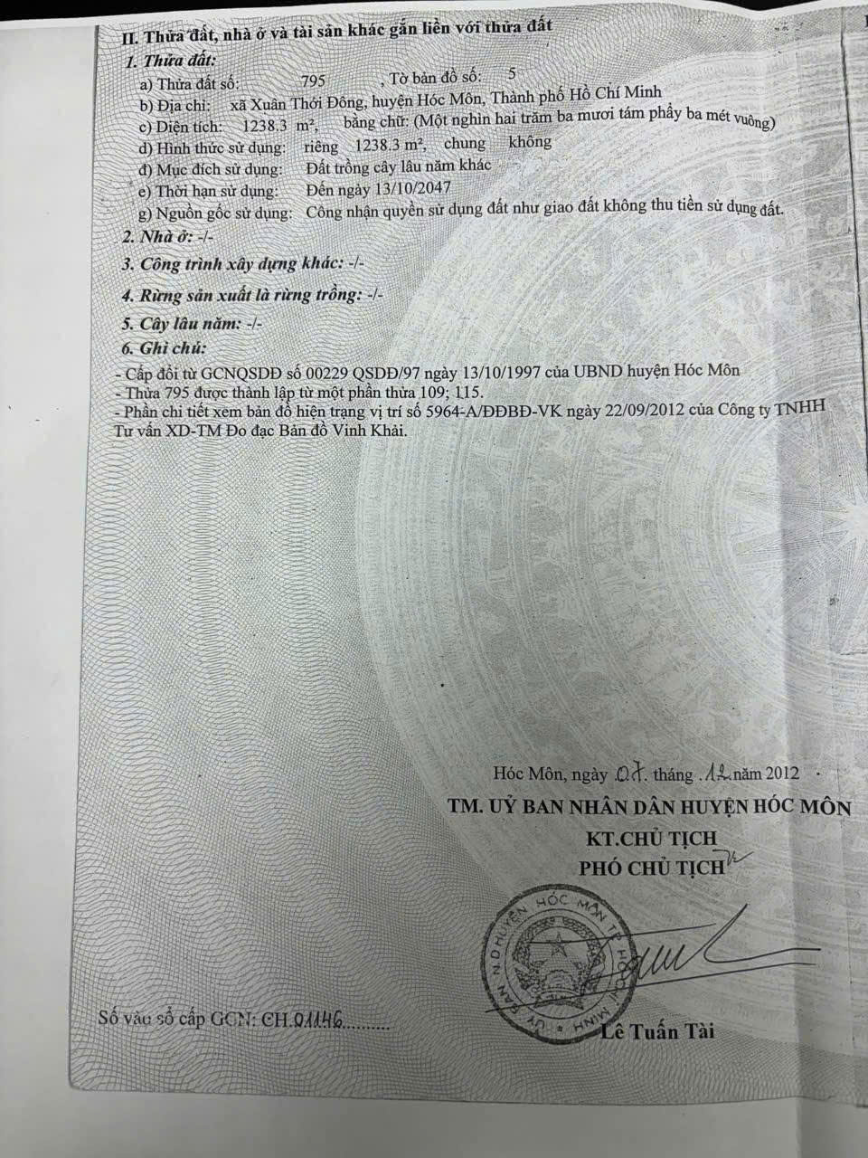  CCG SIÊU PHẨM ĐẤT MẶT TIỀN KÊNH TIÊU – XUÂN THỚI ĐÔNG, HÓC MÔN HIẾM 