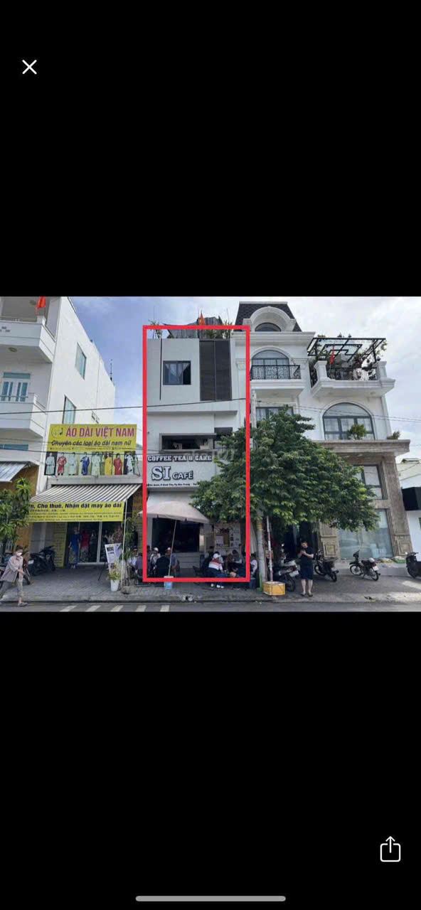  Bán nhà mặt tiền Cù Huân, đối diện Tháp Bà Ponagar, Bắc Nha Trang, đường 18m, giá 10,4 tỷ 