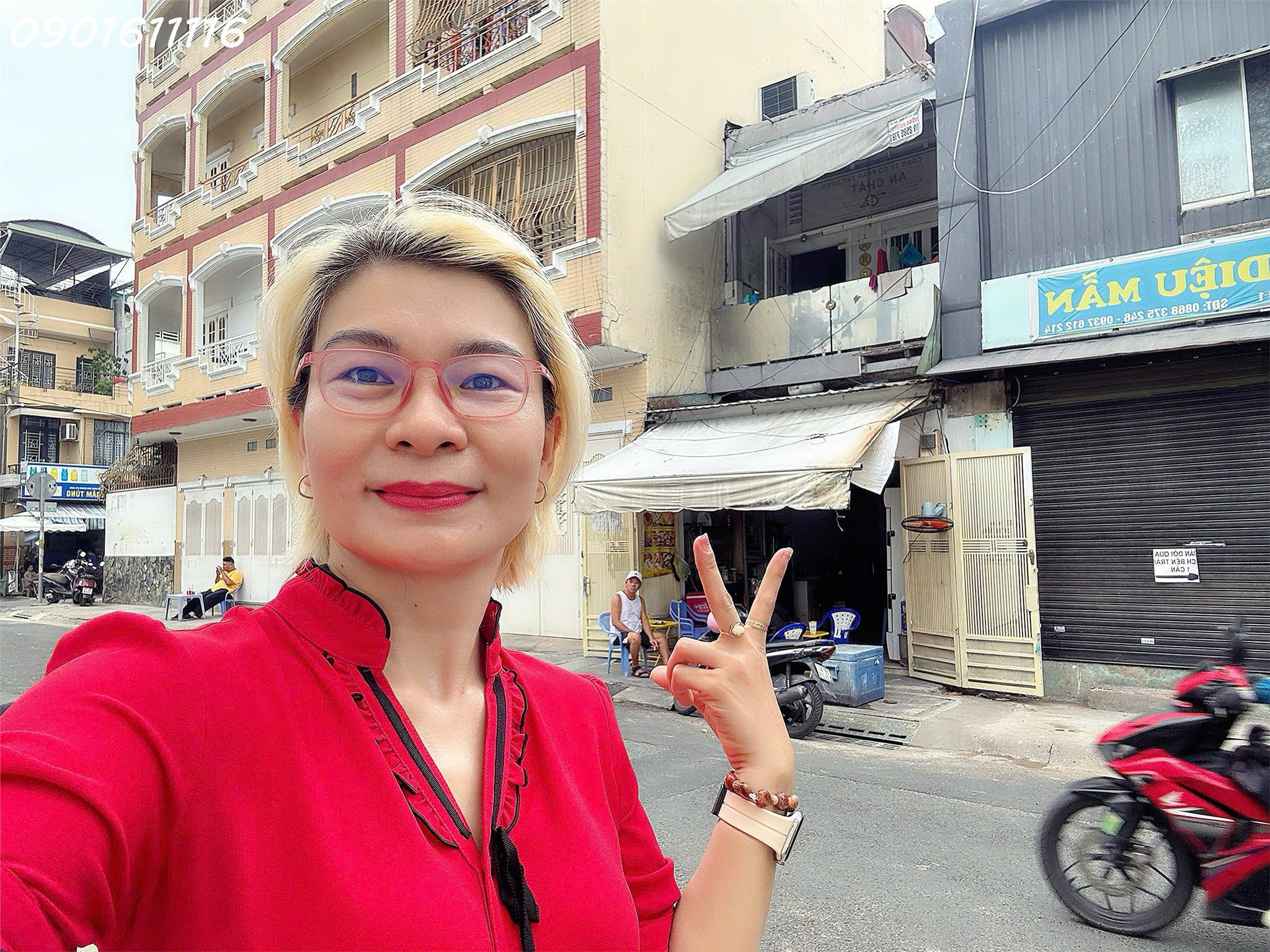  BÁN ĐẤT TẶNG NHÀ 3 TẤNG MẶT TIỀN ĐƯỜNG TRÂND KHÁNH DƯ, TÂN ĐỊNH, QUẬN 1 - KHU HIẾM NHÀ BÁN - DT 4,6M*25M VUÔNG ĐẸP FULL THỔ CƯ 