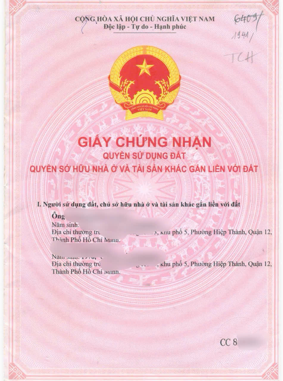  GIẢM 1 TỶ – KẸT BÁN GẤP NHÀ 3 LẦU 110M2 MẶT TIỀN NGUYỄN ẢNH THỦ, Q12 