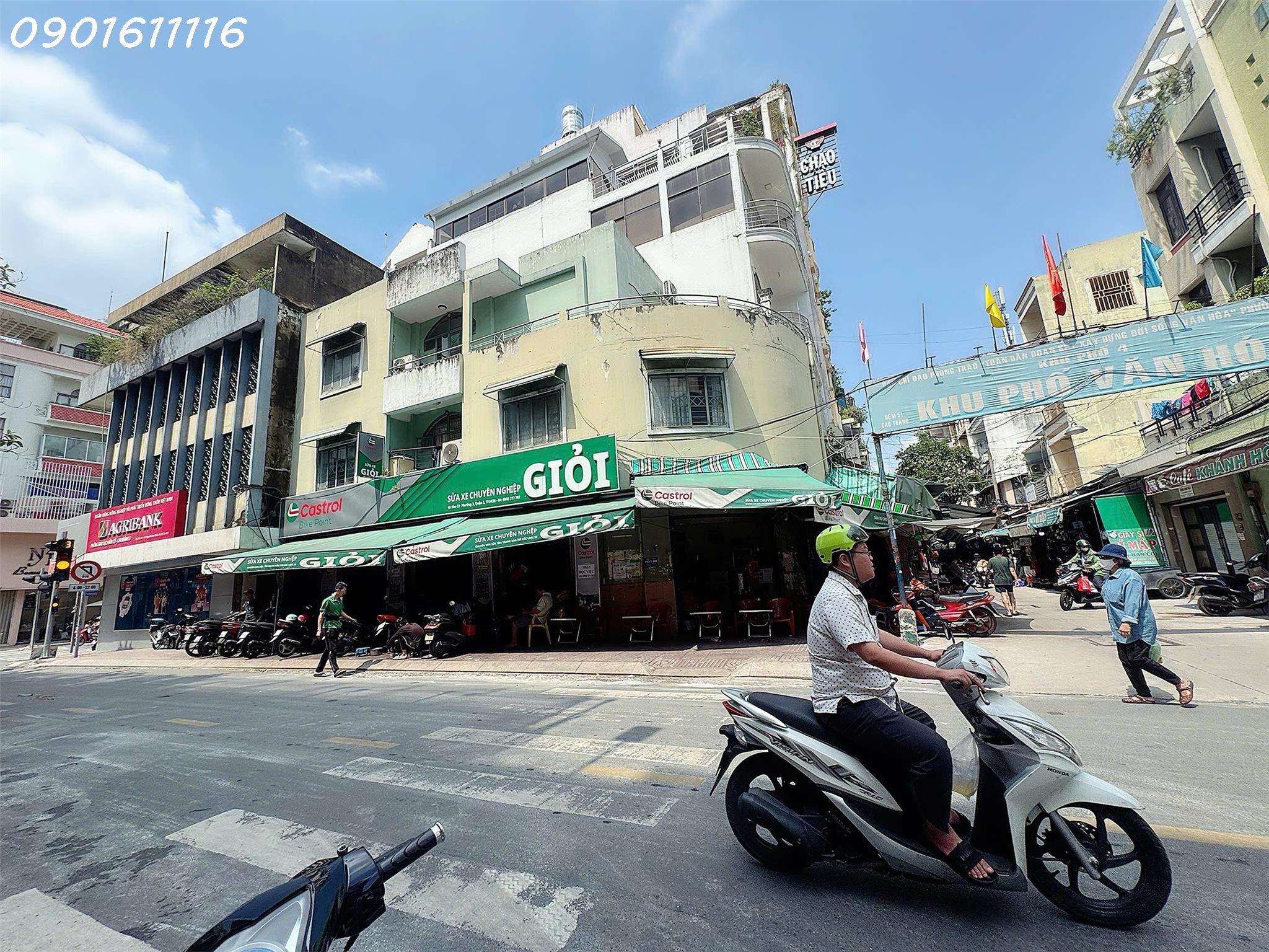  DUY NHẤT NHÀ BÁN - CĂN GÓC 2 MẶT TIỀN Đ. CAO THẮNG & Đ. BÀN CỜ, QUẬN 3 - GIÁ TỐT NHẤT KHU VỰC - DT 5,1M*11M VUÔNG ĐẸP 