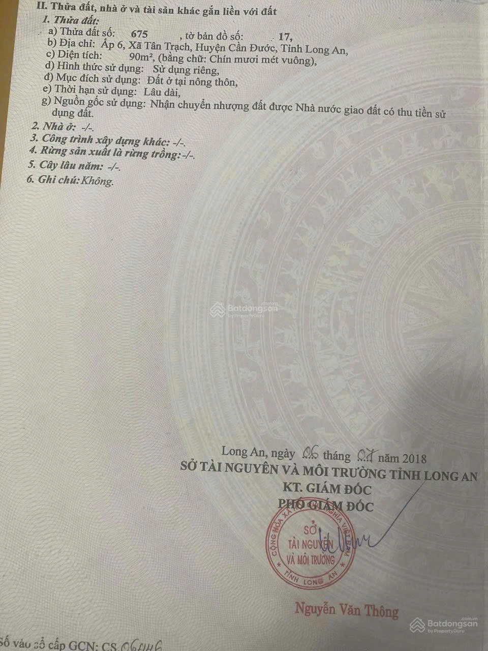  Chỉ 780 tr - 100% thổ - SHR xây dựng tự do KDC Nam Phong Dragon, TL 826, Tân Trạch, Cần Đước 