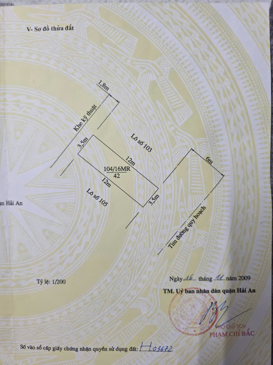  Đất phân lô Lô 16 Lê Hồng Phong - 42m - Giá 4.83 tỉ - cực hiếm 