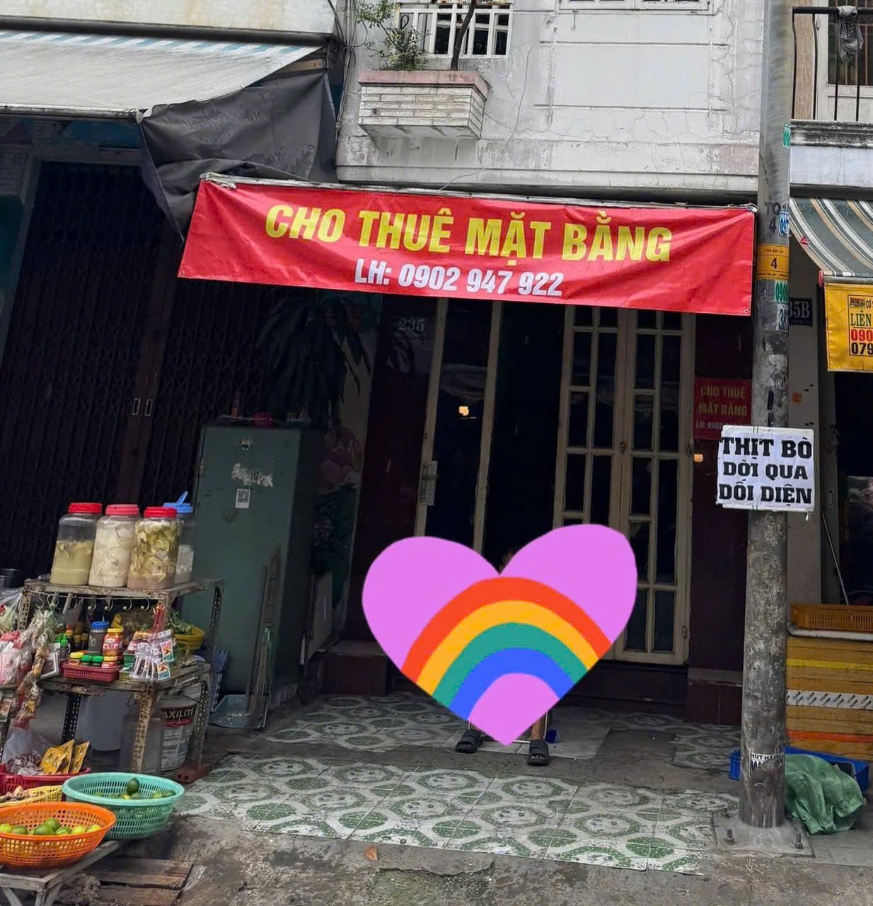  CHO THUÊ MẶT BẰNG KINH DOANH – CHỢ SÁNG TÂN QUY, QUẬN 7 