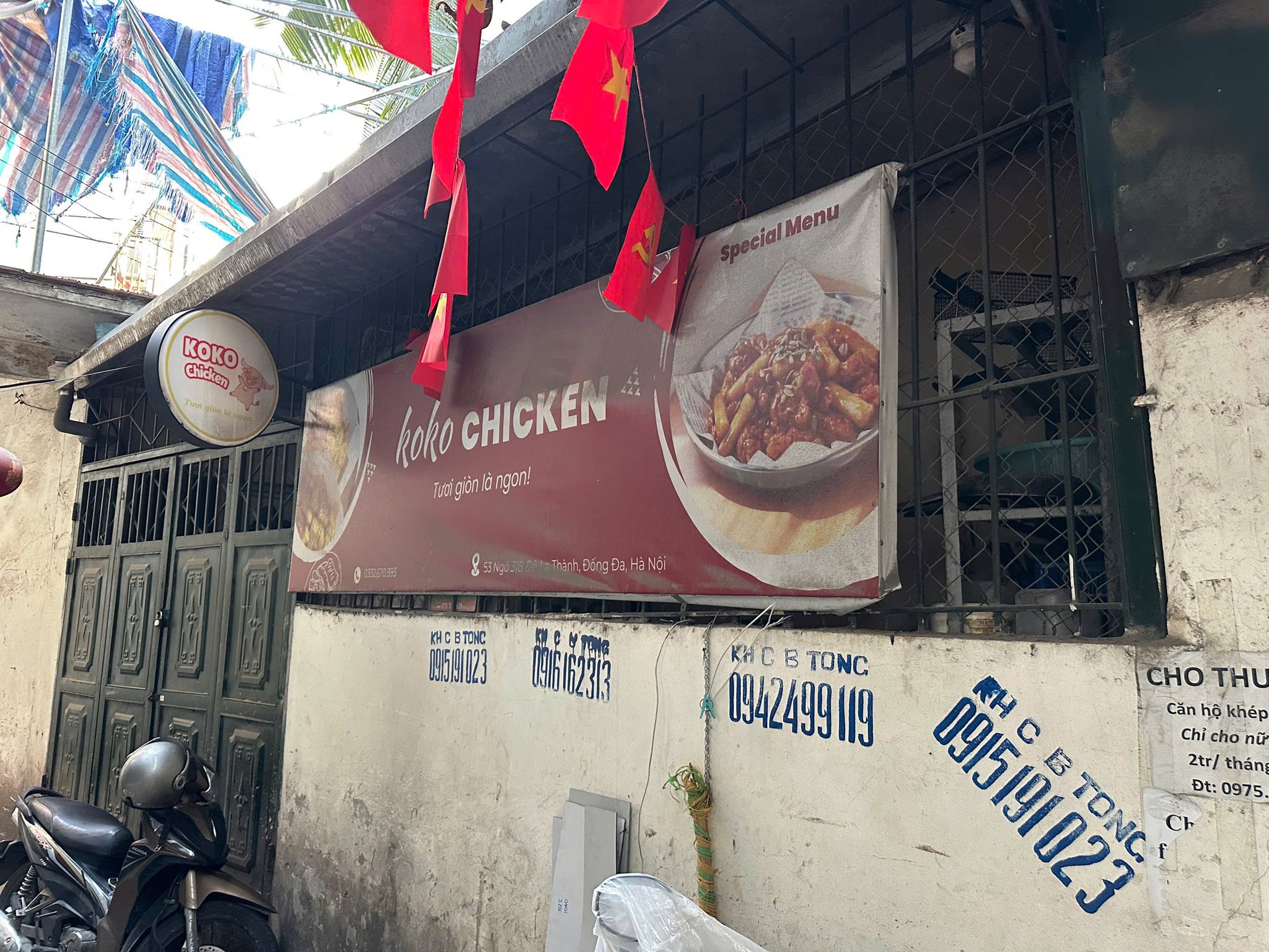  Vì lý do nhân sự, quán ko có ng làm lên em sang nhượng cửa hàng gà rán 