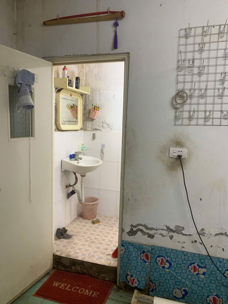  Cho thuê căn CCMN Hồ Ba Mẫu Đống Đa 50m2 x 2 ngủ, 7 triệu 