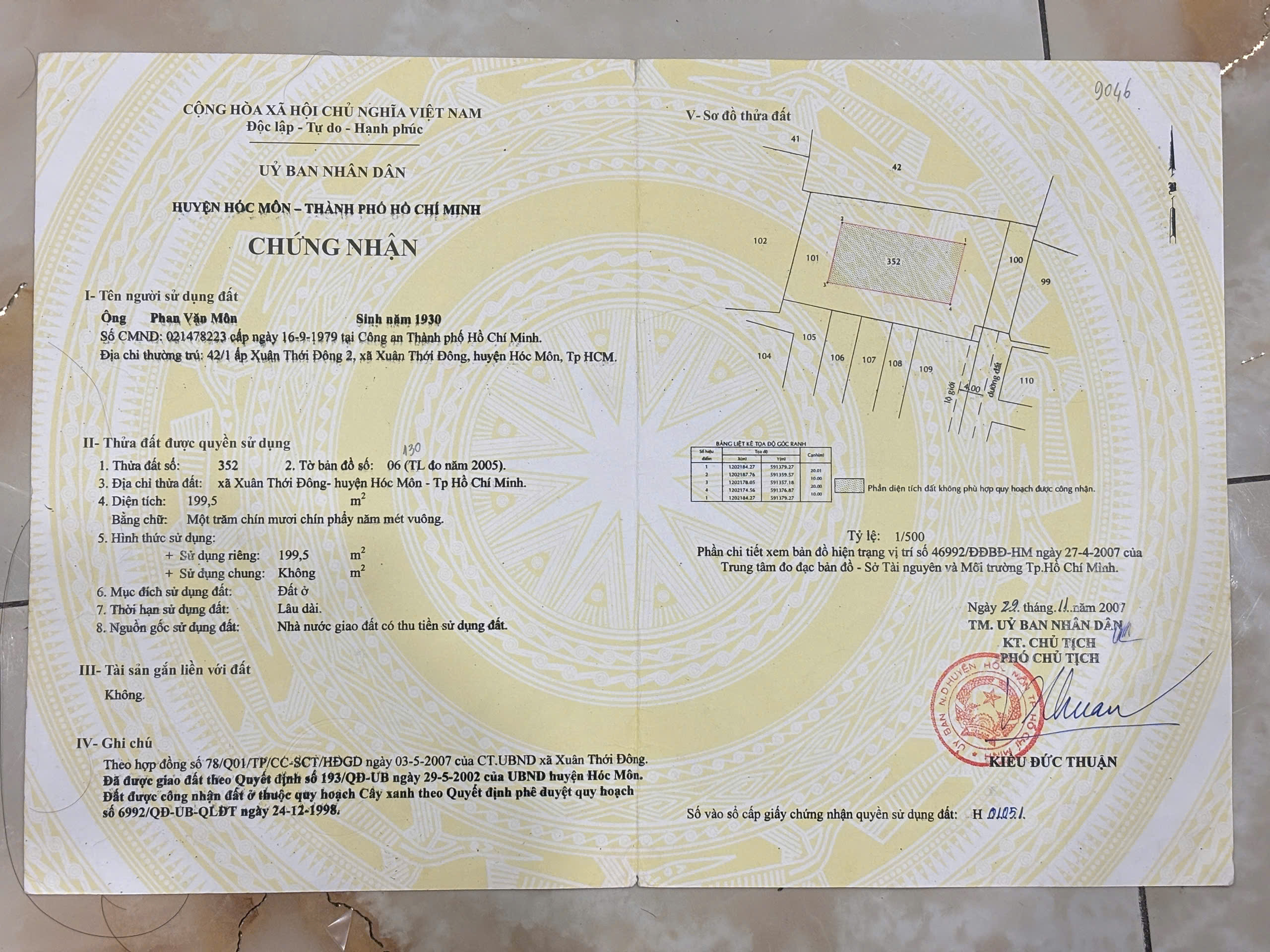  HÀNG THƠM HIẾM – BIỆT THỰ 800m² TRẦN VĂN MƯỜI – GIÁ CHỈ 10,5 TỶ 