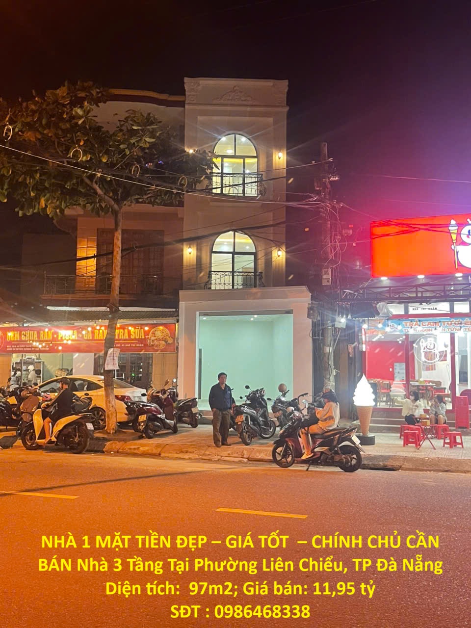  NHÀ 1 MẶT TIỀN ĐẸP – GIÁ TỐT  – CHÍNH CHỦ CẦN BÁN Nhà 3 Tầng Tại Phường Liên Chiểu, TP Đà Nẵng 