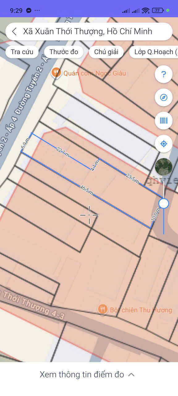  MTKD (7X46) MẶT TIỀN XUÂN THỚI THƯỢNG – ẤP 4, HÓC MÔN - GIÁ RẺ HIẾM 