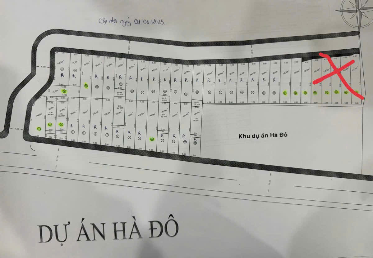  BÁN LÔ ĐẤT (5x21) KDC HÀ ĐÔ – ĐƯỜNG LÊ THỊ RIÊNG - VỊ TRÍ ĐẸP 