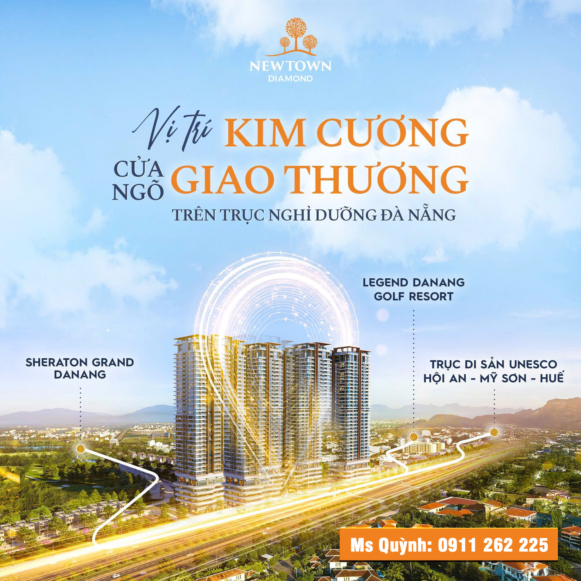  NEWTOWN DIAMOND – TÀI SẢN BIỂN TÍCH SẢN DÀI HẠN TẠI ĐÀ NẴNG 