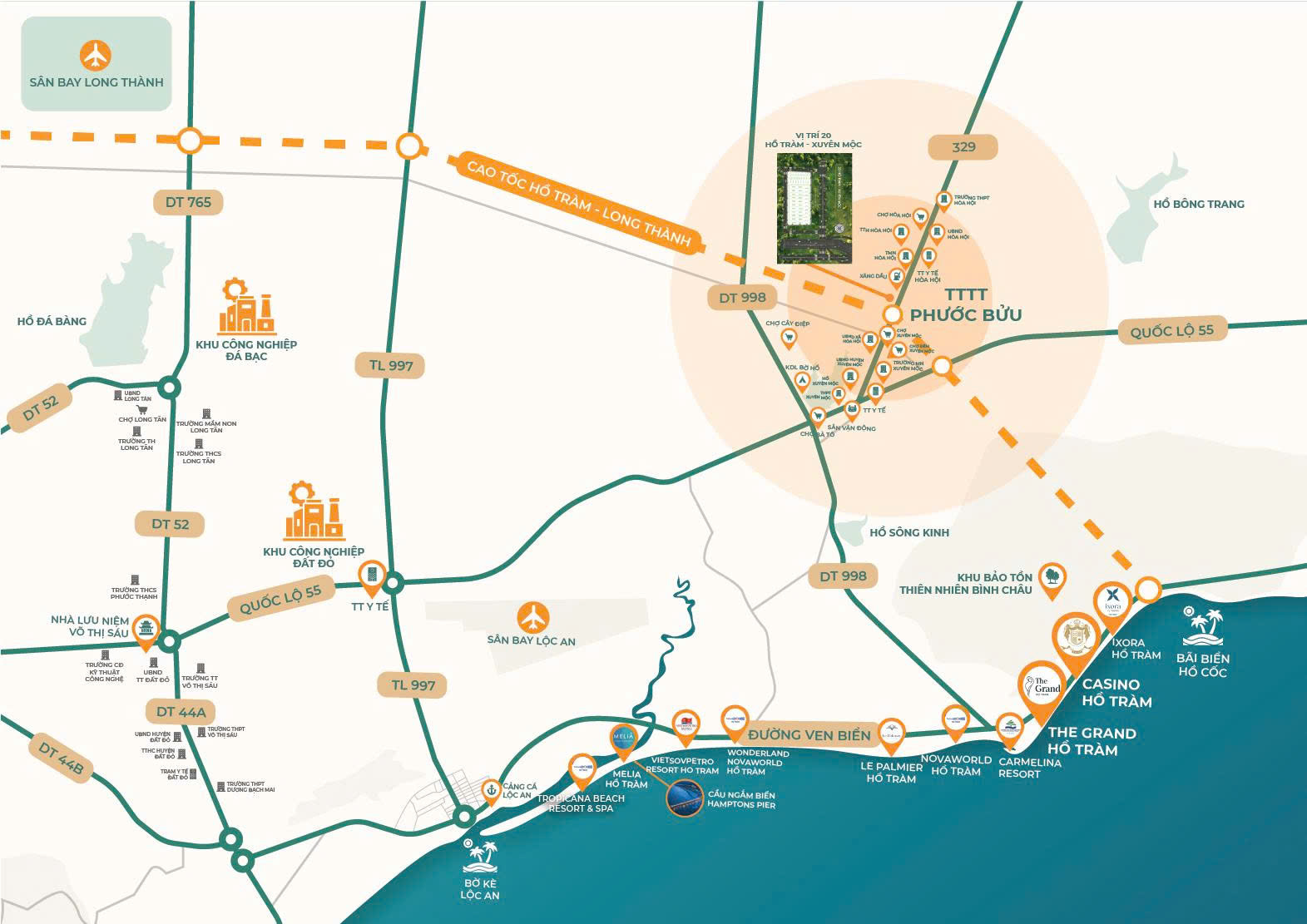  750 TRIỆU: MUA XE THÌ LỖ - MUA ĐẤT HỒ TRÀM THÌ LỜI GẤP 3! SỔ SẴN CÔNG CHỨNG NGAY 